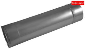 Kamino įdėklas, DN130, 1000 mm, nerūd. plieno
