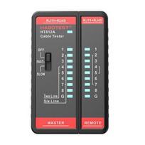 multimetras - Habotest HT812A Network cable tester RJ45 / RJ14 / RJ12 / RJ9 - 1 nuotrauka
