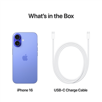 mobilus telefonai 512gb - Apple iPhone 16 512GB Ultramarine Blue (Mėlynas) - 5 nuotrauka
