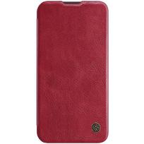 Nillkin Qin Pro Leather Apple iPhone 14 Plus raudonas