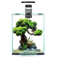 Akvariumas Aquael Shrimp Set Day&Night, 20 L, juodas, su įranga