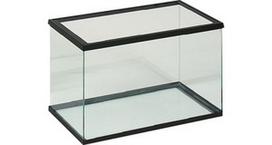 Akvariumas Flamingo Full Glass 40300308, skaidrus/juodas, 57.5 l