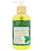 Skystas rankų muilas JASMINE-GREEN TEA Saules Fabrika 200 ml