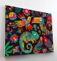 Tapyba pagal skaičius Splat Planet Šventė 30x40 cm