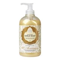 skysto muilo veido - Skystas rankų ir veido muilas Nesti Dante Luxury Gold Soap, 500 ml - 1 nuotrauka