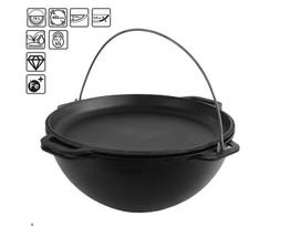 Ketaus kazanas su dangčiu Brizoll Asian Lid-Pan, 15 l