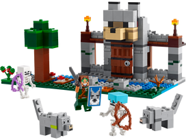 lego konstruktoris - LEGO Minecraft Vilkų tvirtovė 21261 - 3 nuotrauka