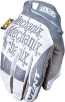 Darbo pirštinės pirštuotos Mechanix Wear Specialty Vent MSV-00-008, dirbtinė oda/mikropluoštas/termoplastinė guma (tpr), balta/pilka, S, 2 vnt.