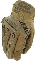 Darbo pirštinės pirštuotos Mechanix Wear M-Pact Coyote MPT-72-008, tekstilė/dirbtinė oda/nailonas, ruda, S, 2 vnt.