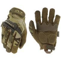 Darbo pirštinės pirštuotos Mechanix Wear M-Pact 78, suaugusiems, dirbtinė oda/termoplastinė guma (tpr), ruda, L