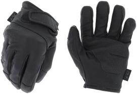 Darbo pirštinės odinės Mechanix Wear Law Enforcement Needlestick Covert, suaugusiems, oda, juoda, XL