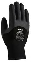 Darbo pirštinės gumotos Uvex Unilite Thermo Plus UV6059210, suaugusiems, akrilas/vilna, juoda, 10