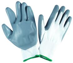 Darbo pirštinės pirštuotos Haushalt, poliesteris/nitrilas, 0-80 cm