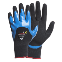 Darbo pirštinės aplietos GLOVES PRO GRIPS OIL