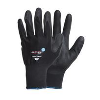 Darbo pirštinės pašiltintos GRIPS WARM aplietos nitrilu,  Gloves PRO