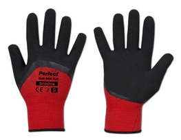 Sodo ir darbo pirštinės Bradas PERFECT SOFT RED FULL, 11 dydis, 6 vnt.