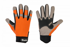 Darbo pirštinės Bradas TECH GRAY, 8 dydis, 6 vnt.