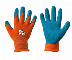 Apsauginės darbo pirštinės Bradas ORANGE, 3 dydis, 6 vnt.