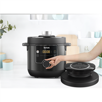 daugiafunkcinis puodas - Tefal CY7788 Turbo Cuisine & Fry Multifunction, Black - 9 nuotrauka