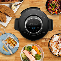daugiafunkcinis puodas - Tefal CY7788 Turbo Cuisine & Fry Multifunction, Black - 11 nuotrauka