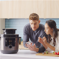 daugiafunkcinis puodas - Tefal CY7788 Turbo Cuisine & Fry Multifunction, Black - 15 nuotrauka