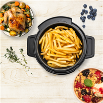 daugiafunkcinis puodas - Tefal CY7788 Turbo Cuisine & Fry Multifunction, Black - 16 nuotrauka