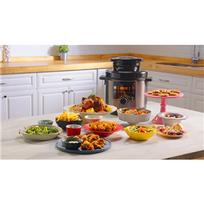 daugiafunkcinis puodas - Tefal CY7788 Turbo Cuisine & Fry Multifunction, Black - 17 nuotrauka