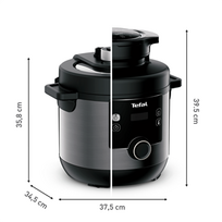 daugiafunkcinis puodas - Tefal CY7788 Turbo Cuisine & Fry Multifunction, Black - 18 nuotrauka