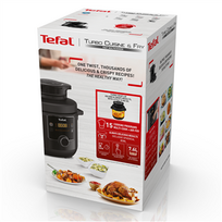 daugiafunkcinis puodas - Tefal CY7788 Turbo Cuisine & Fry Multifunction, Black - 20 nuotrauka