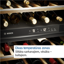 saldytuvai vyno - Bosch KWK16ABGB - 6 nuotrauka