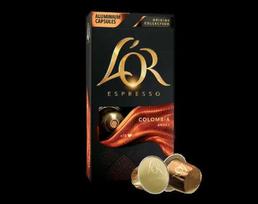 l’or kapsules - L'OR Colombia, 10 Nespresso® - 3 nuotrauka