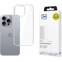 apple 16 pro max dekliukai - 3MK "Clear Case iPhone 16 Pro Max" Transparent - 1 nuotrauka