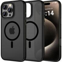 apple iphone 16 - Tech-Protect "MagMat Magsafe Case iPhone 16 Pro" Matte Black - 1 nuotrauka