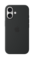 apple telefono dekliukai - APPLE iPhone 16 Silicone MagSafe - Black - 1 nuotrauka