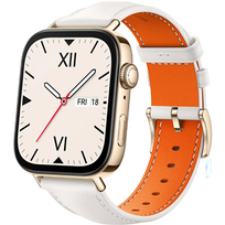 huawei watch fit 3 - HUAWEI Watch Fit 3, Aukso White Leather - 1 nuotrauka