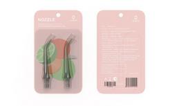 irigatorius oclean - Xiaomi Oclean W10 Standart Nozzle N10, Pink antgaliai - 2 nuotrauka