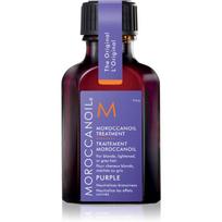 Moroccanoil Treatment Purple maitinamasis aliejus šviesiems ir žiliems plaukams 25 ml