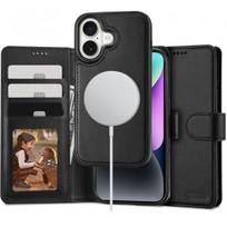 magsafe wallet - Tech-Protect "Wallet Magsafe Case iPhone 16" Black - 1 nuotrauka