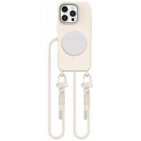 iphone geltona - Tech-Protect "Magnecklace MagSafe Case iPhone 16 Pro Max" Latte - 1 nuotrauka