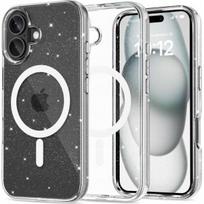 iphone 16 skaidrus deklas - Tech-Protect "FlexAir Hybrid Magsafe Case iPhone 16" Glitter - 1 nuotrauka