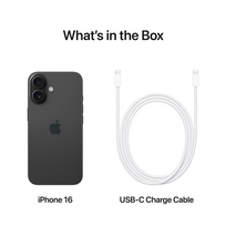 iphone 1 - Apple iPhone 16 256GB Black (Juodas) - 3 nuotrauka