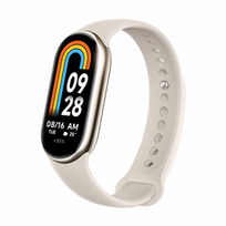 ismanieji laikrodziai xiaomi - Xiaomi Smart Band 8 (Champagne Gold) - 1 nuotrauka