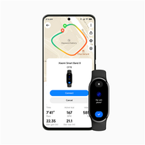 ismanieji laikrodziai xiaomi - Xiaomi Smart Band 8 (Champagne Gold) - 5 nuotrauka