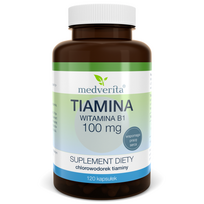 Medverita Vitamin B1 Thiamine 100 mg 120 caps