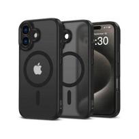 iphone 16 skaidrus deklas - Tech-Protect "MagCam Case iPhone 16" Matte Black - 1 nuotrauka