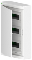 Paviršinis modulinis skirstomasis skydas ELEGANT 3x12 baltos durys 2445-00