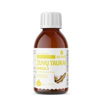 citrinos - ECOSH žuvų taukai su Camelina sativa aliejumi, citrinų skonio, 150 ml - 1 nuotrauka