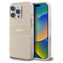 apple iphone 16 pro max magsafe - Dkny "Repeat Texture Pattern With Stripe Case iPhone 16 Pro Max" Pink - 1 nuotrauka