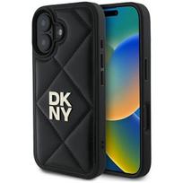 Dkny "Quilted Stack Logo Case iPhone 16" Black