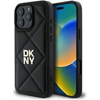 Dkny "Quilted Stack Logo Case iPhone 16 Pro Max" Black